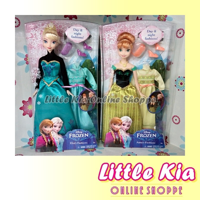 Anna and sales elsa coronation dolls