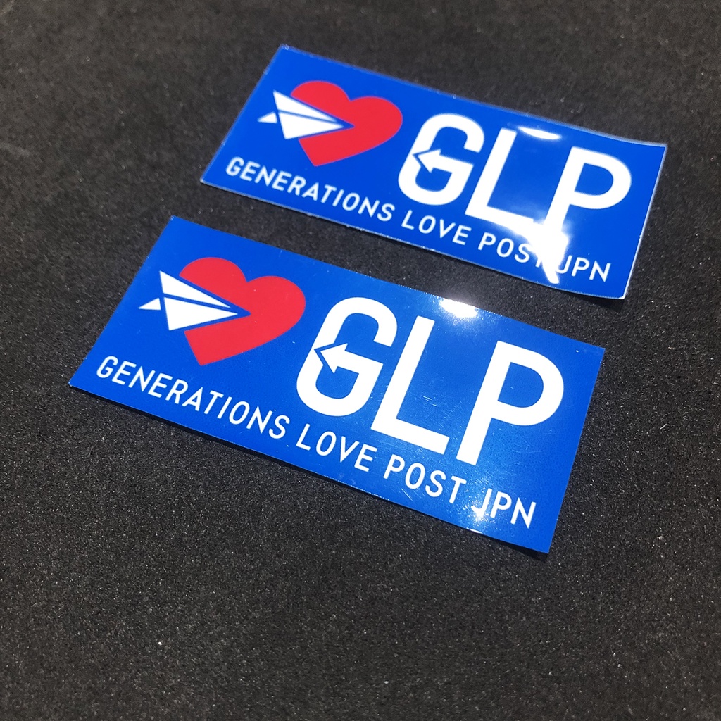 Brand new custom waterproof GLP sticker Generations Love Post JPN