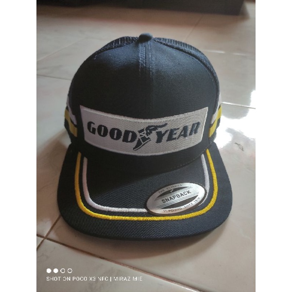 Goodyear Snapback cap .. | Shopee Philippines