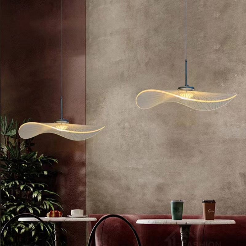 AIMI Modern Design Japanese Pendant Light Lotus Leaf Droplights Ceiling ...