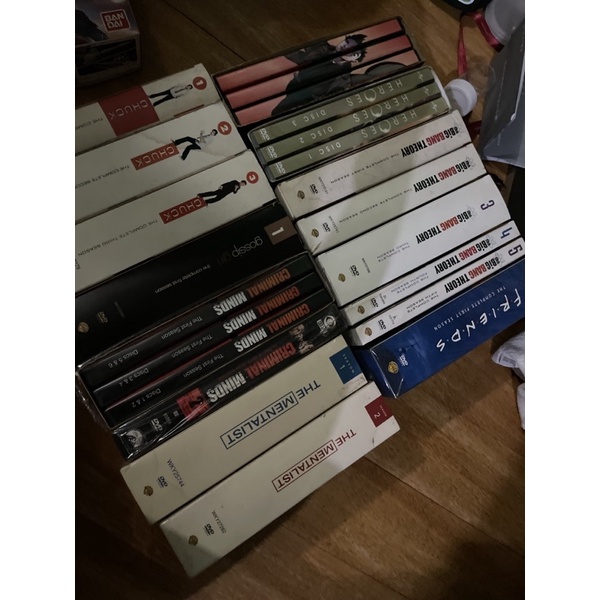 USED TV SERIES DVD SET (big bang theory, chuck, criminal minds, gossip girl  heroes, the mentalist) Shopee Philippines
