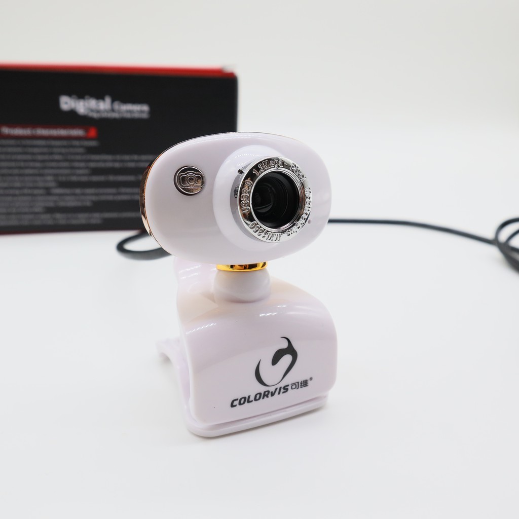 High Definition USB Camera Web Cam with Built-In Microphone Clip-on For  Skype Computer Desktop