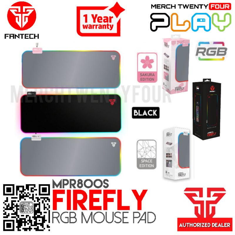 【Philippine cod】 Fantech Firefly MPR800s RGB extended mousepad Sakura