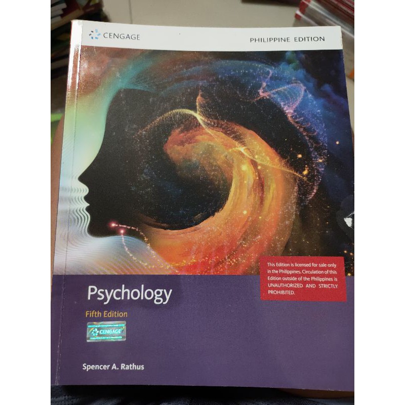 Psychology By Rathus 5th Edition | Shopee Philippines