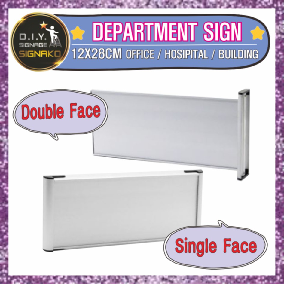Replaceable Office Sign / Building School Hotel Room Company Door ...