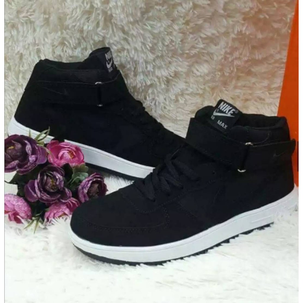 High cut black on sale shoes