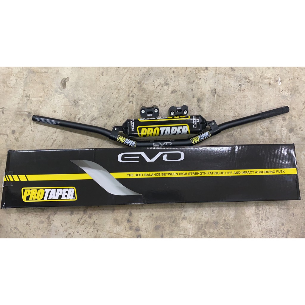 EVO Motorcycle Handle bar 28mm CNC BLACK | Shopee Philippines
