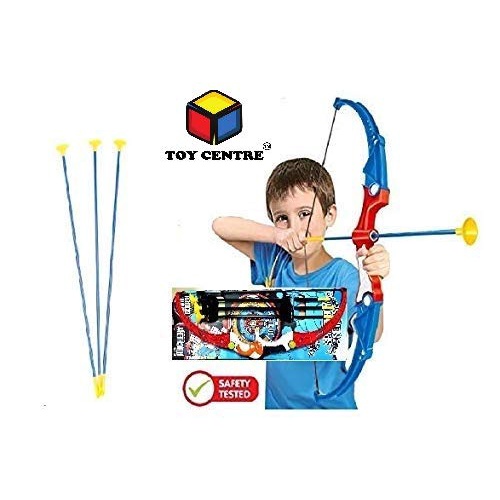 Archery Shooting Game Bow And Arrow Toy Set With 3 Suction Cup Arrows