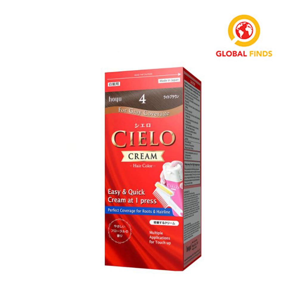 Cielo Hair Color Ex Cream Light Brown 4 Shopee Philippines