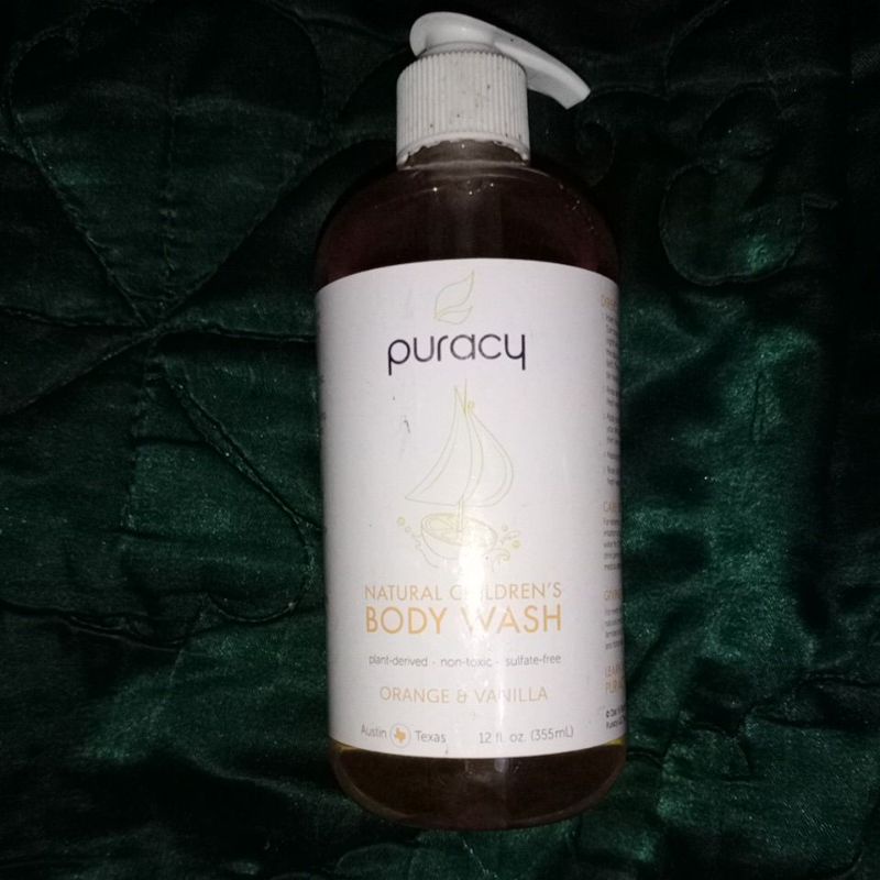 Puracy Body Wash Orange and Vanilla 355ml Shopee Philippines