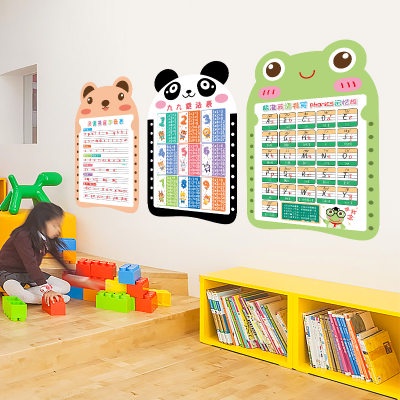 Children's Early Education Learning Kindergarten Wall Decoration ...