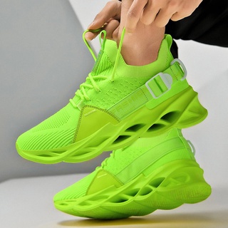 Neon green shoes sale