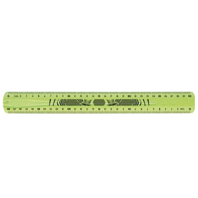 love* Portable Plastic Ruler Multi-purpose Math Drafting Tool Dual-side ...