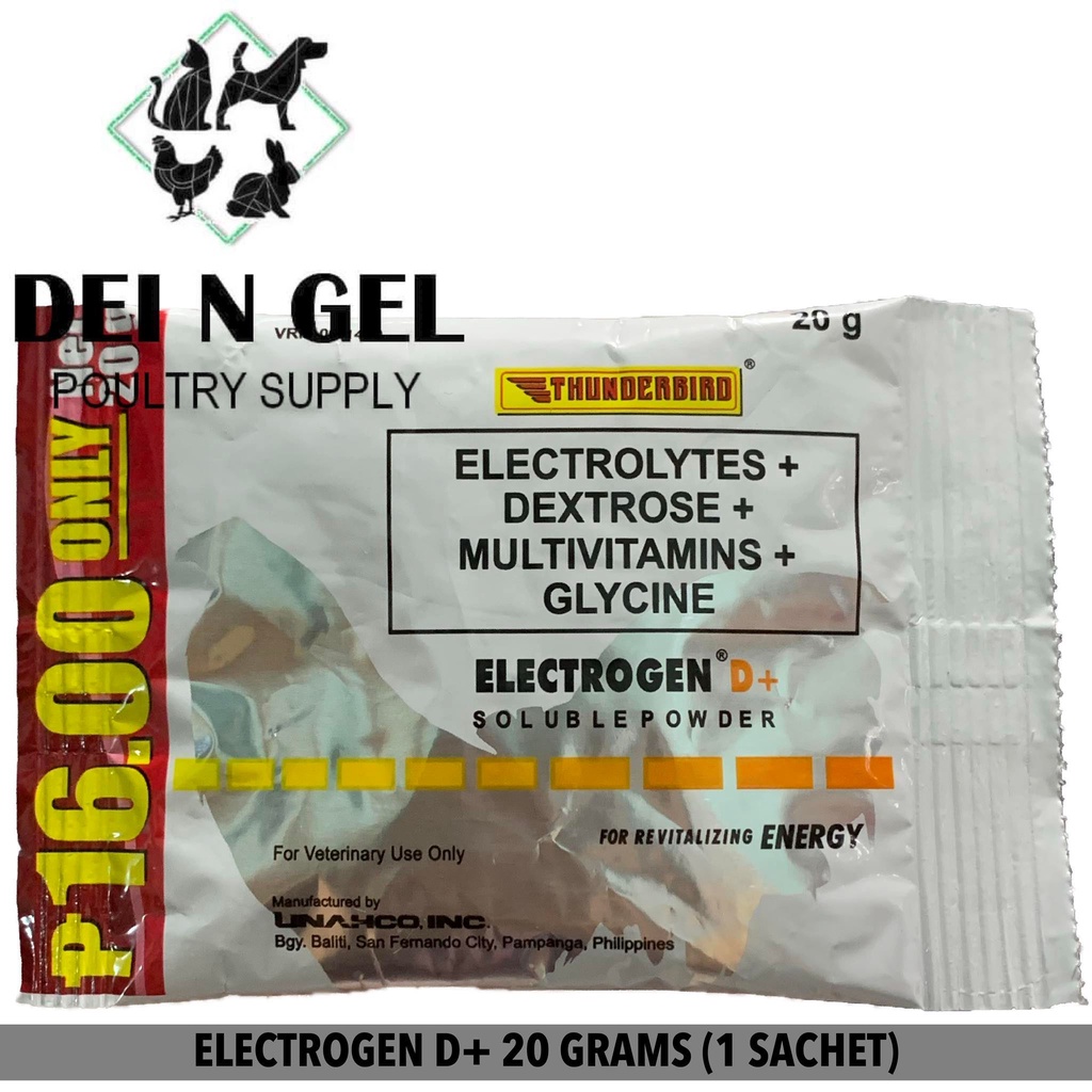 Electrogen D+ 20g (By 1 Piece Sachet) | Shopee Philippines