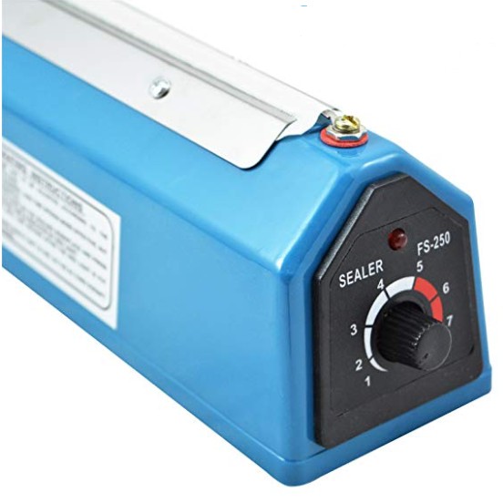 Impulse Heat Sealer Plastic Film Sealing Machine 150mm and 250mm