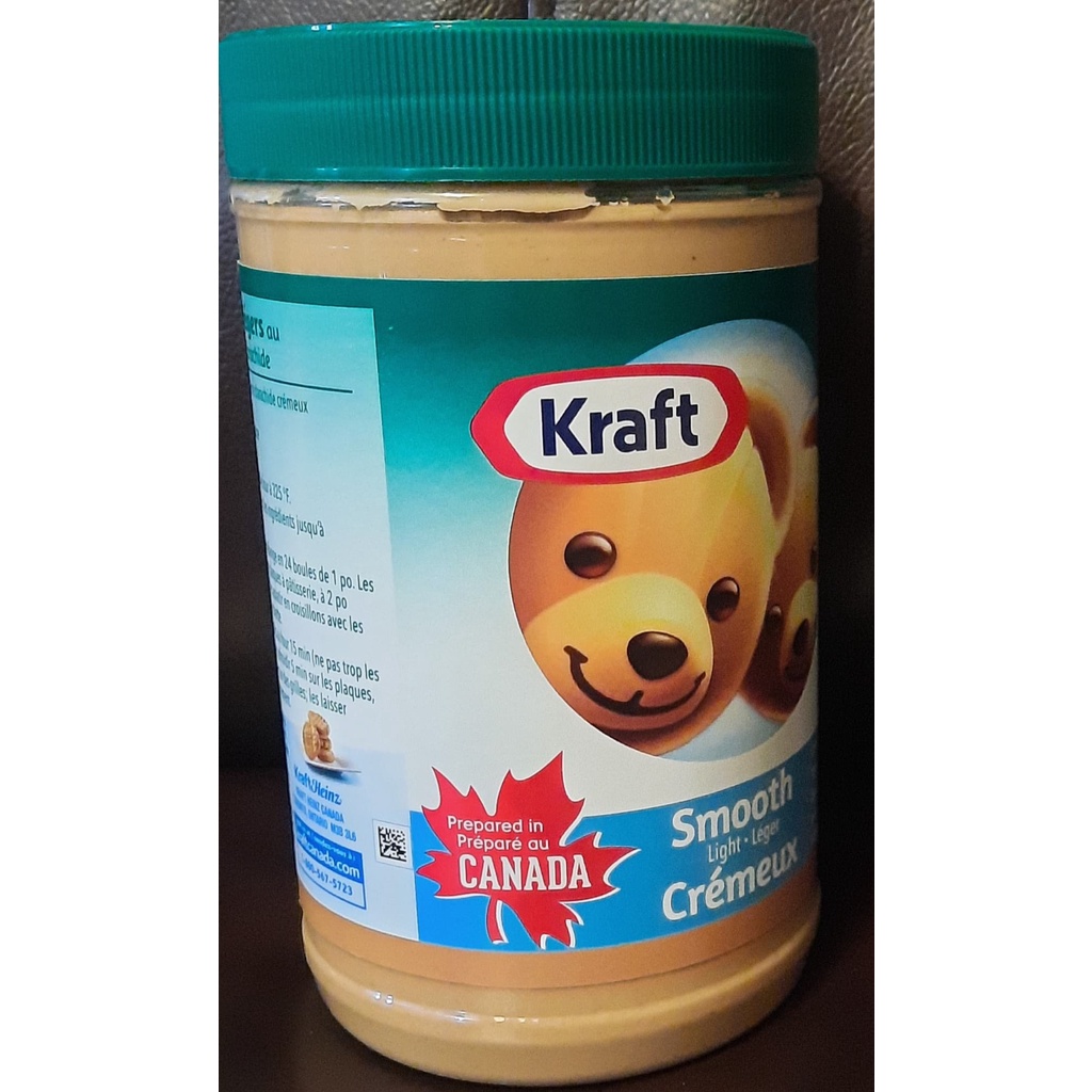 NEW and ORIGINAL from Canada Kraft Peanut Butter, (Smooth, Smooth