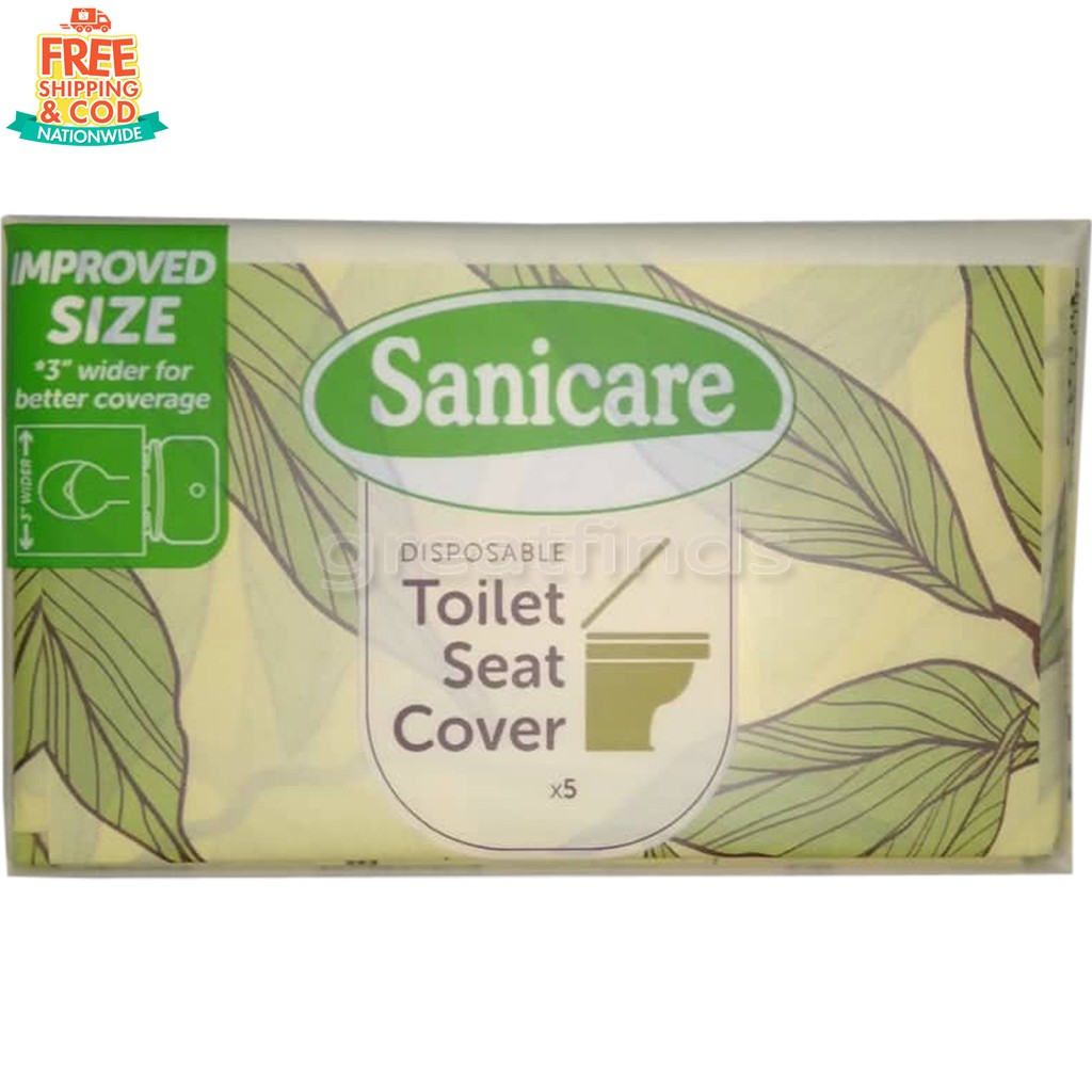 COD Improved Size Sanicare Disposable Toilet Seat Cover Shopee Philippines