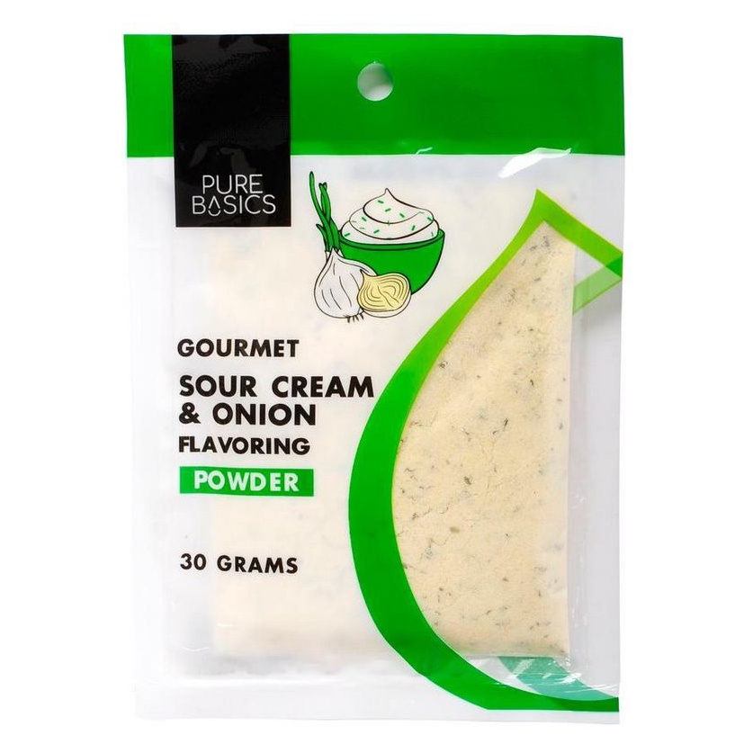 Pure Basics Sour Cream & Onion Powder 30g Shopee Philippines