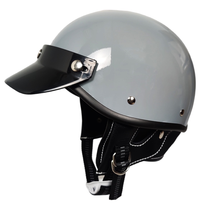 Retro store scooter helmets