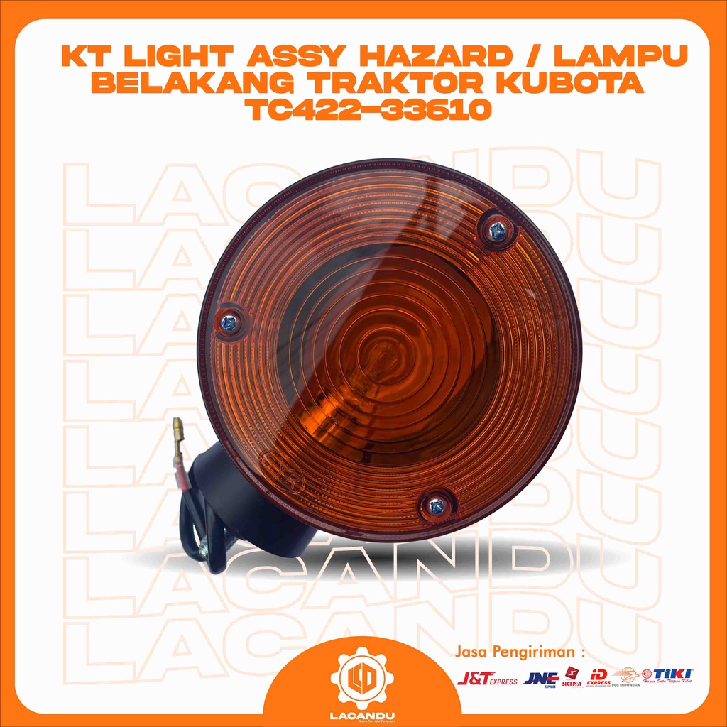 Kt LIGHT ASSY HAZARD KUBOTA Tractor Tail Lamp TC42233610 FOR Tractor