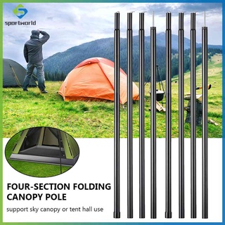 Tent Poles Replacement, Tent Accessories, Camping Tent Pole, Tent Support  Rod Kit 2 Poles 4.9M Fiberglass Adjustable Tent Tarp Poles Replacement Tent