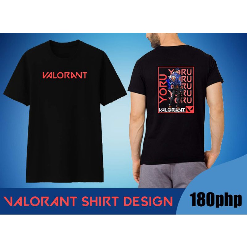 Valorant Yoru T Shirt Design | Shopee Philippines