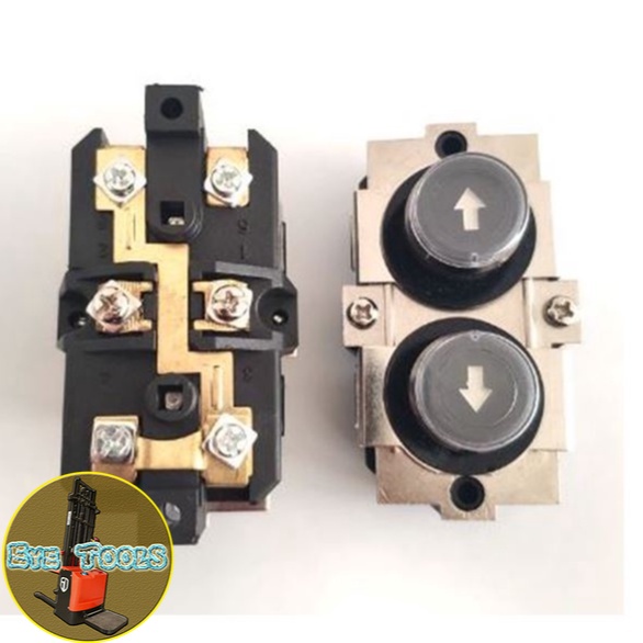 Electric hoist controller switch 220V household up down emergency stop ...