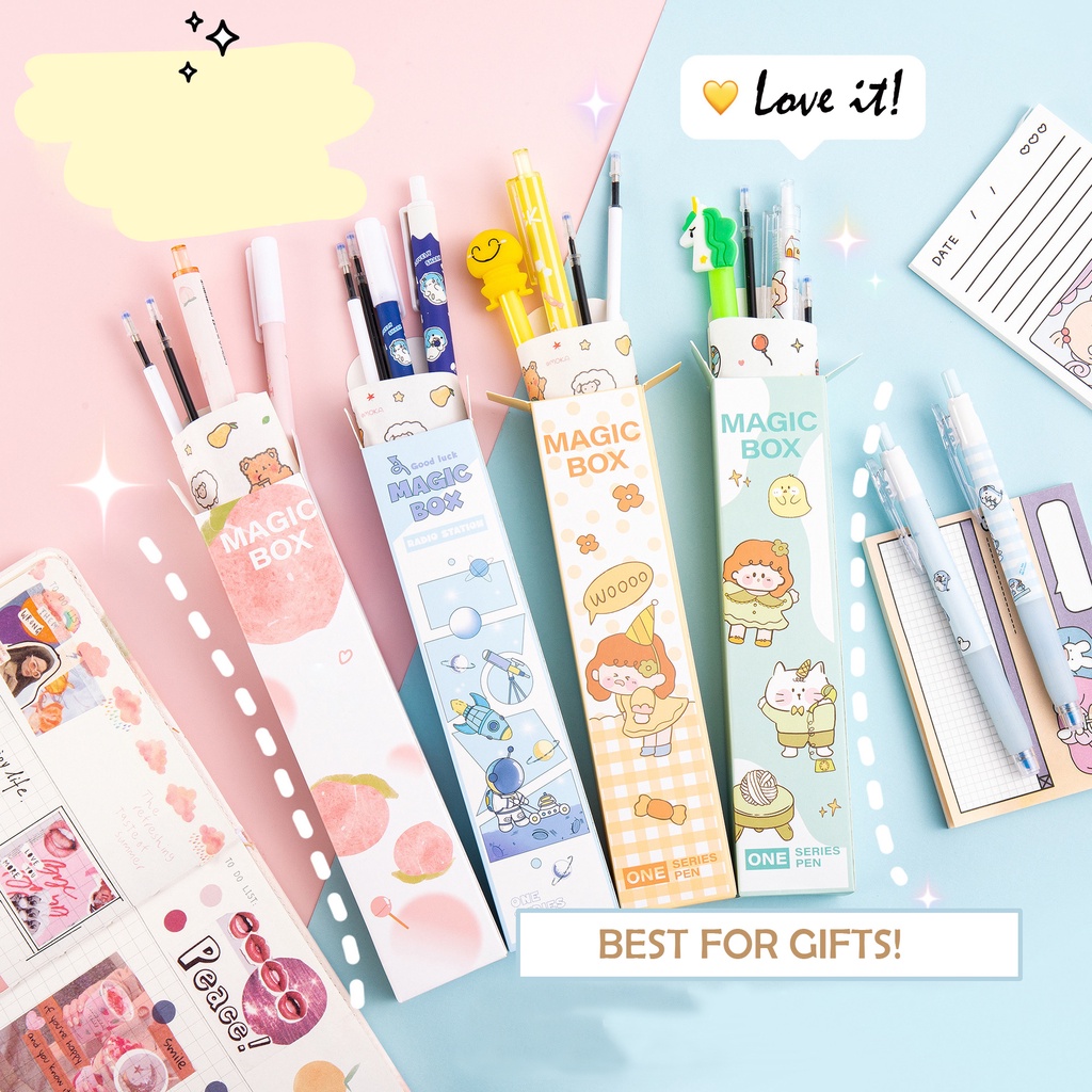Suprised Creative Cute Magic Box Gel Pen | Shopee Philippines