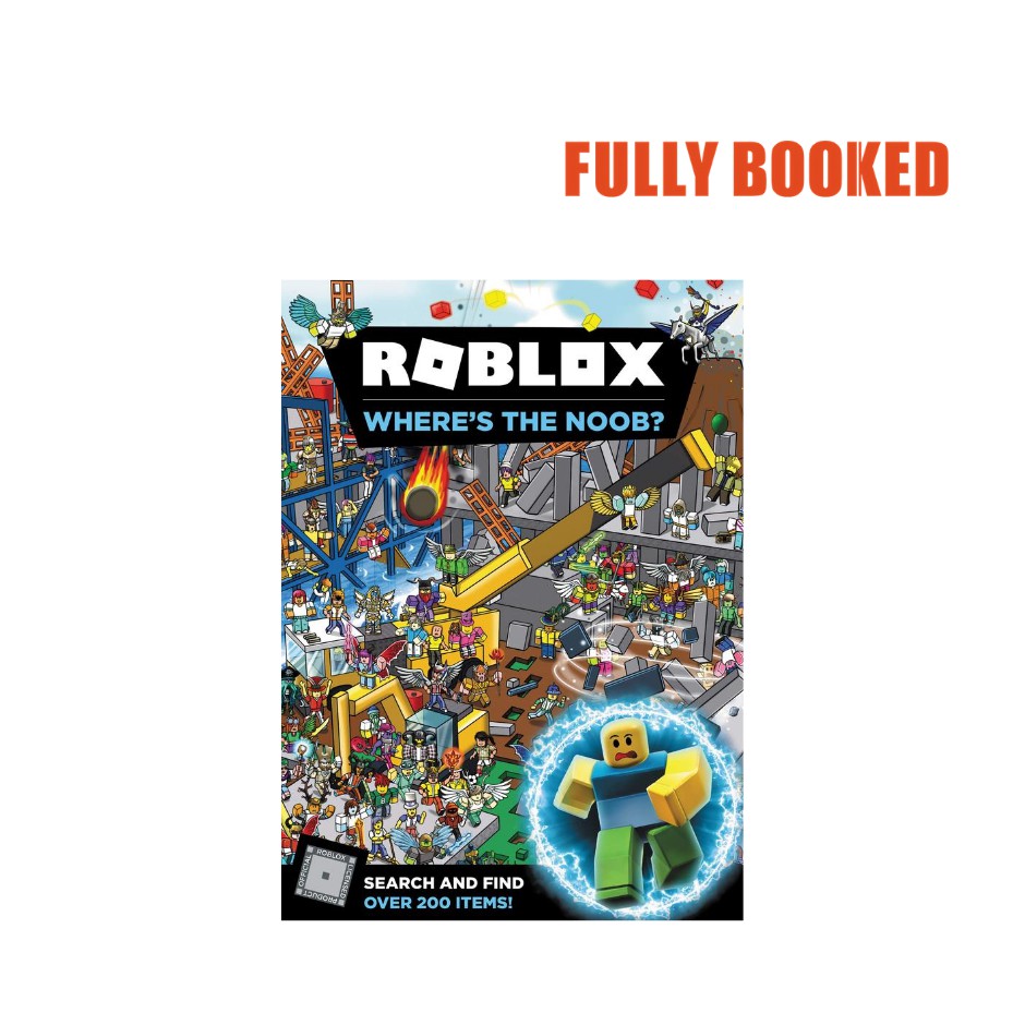 Roblox Wheres The Noob Hardcover By Official Roblox Books Shopee