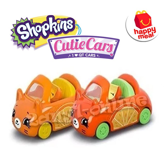 Mcdonalds shopkins cheap cutie cars