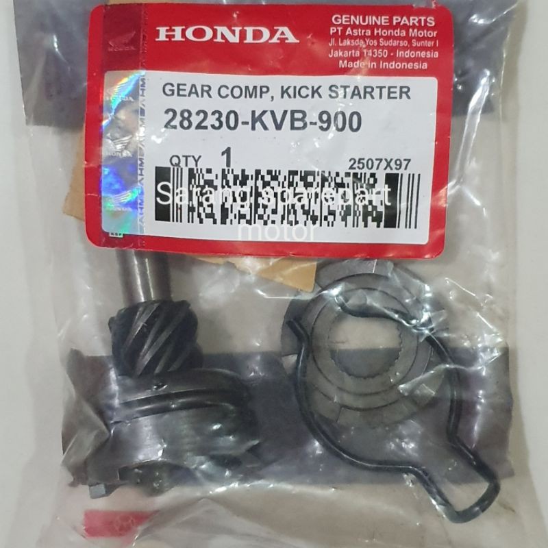 Pinion Kick Starter Selah Vario KVB Gear | Shopee Philippines