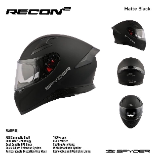 Spyder store black helmet