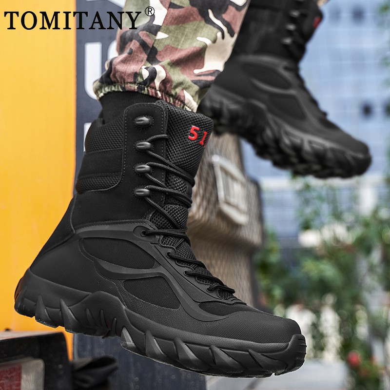 Combat boots shopee sale