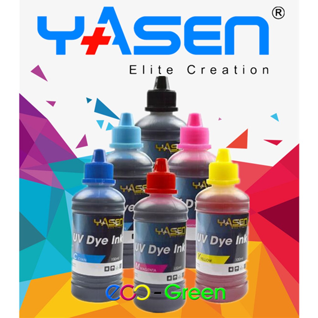 Yasen Premium Uv Dye Ink 100ml Shopee Philippines 6466