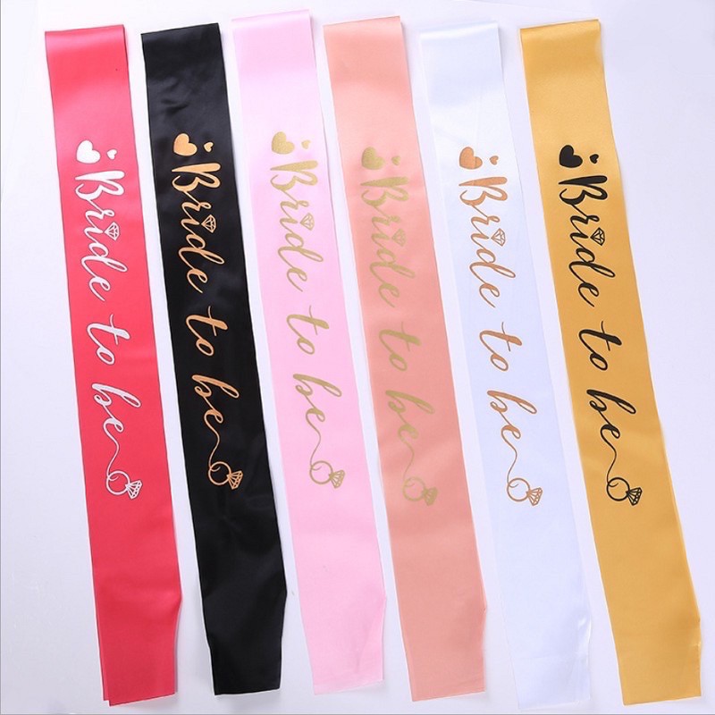 Bride to be outlet sash