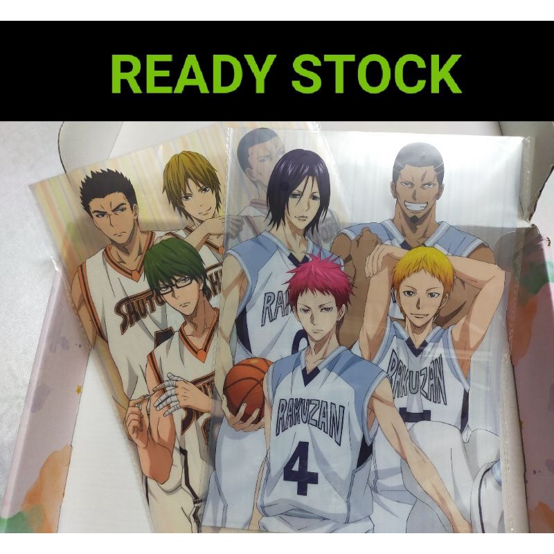 Kuroko no Basuke File Akashi Midorima Shutoku Rakuzan Anime File Japan ...