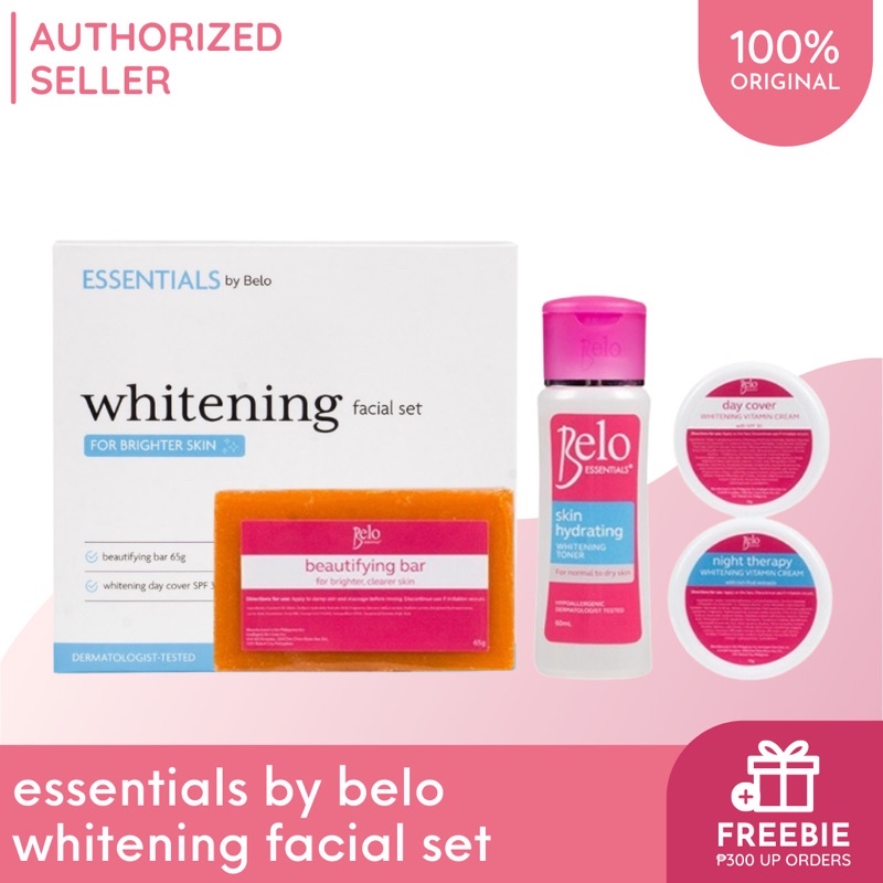 Belo Whitening Facial Set Dra. Vicky Belo Shopee Philippines