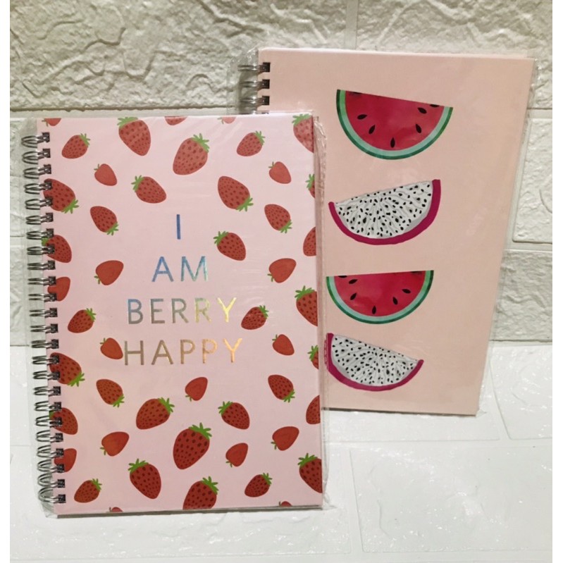 MINISO A5 WIREBOUND NOTEBOOK, 80sheets, On hand, Available Shopee Philippines