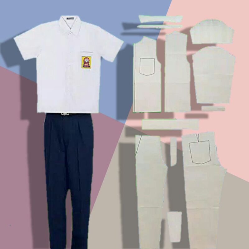 School Uniform Instant Pattern | Shopee Philippines