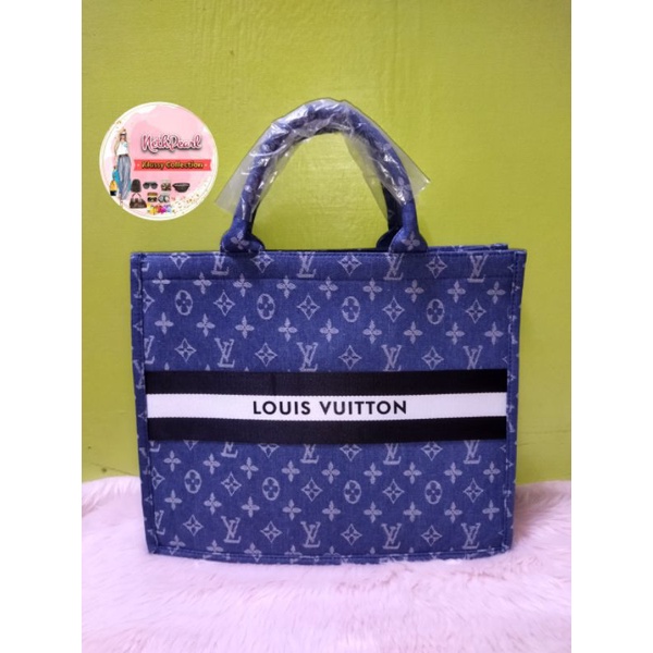navy blue lv bag