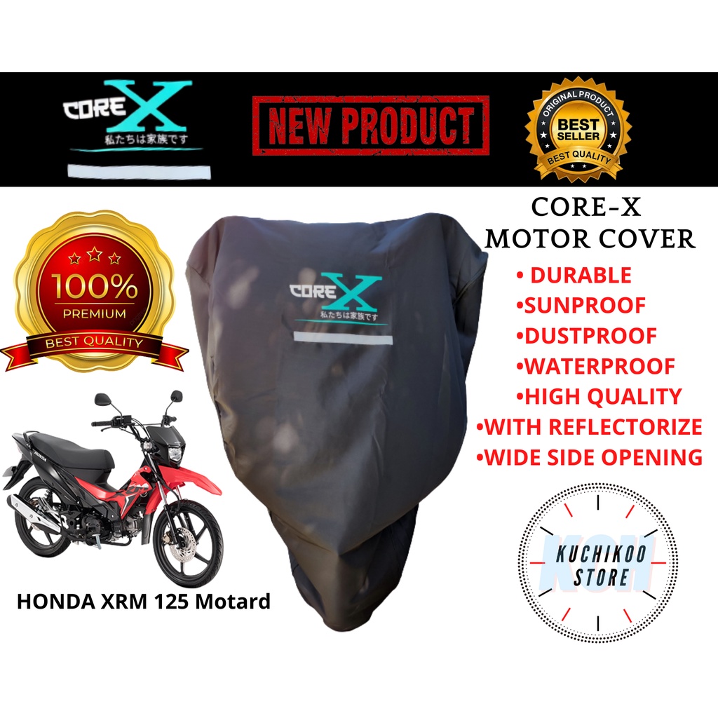 KCH HEAVY DUTY ORIGINAL COREX MOTOR COVER FOR HONDA XRM 125 Motard