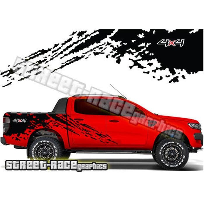 Sticker hilux sticker ranger sticker Car 4x4 Mud 1pair | Shopee Philippines