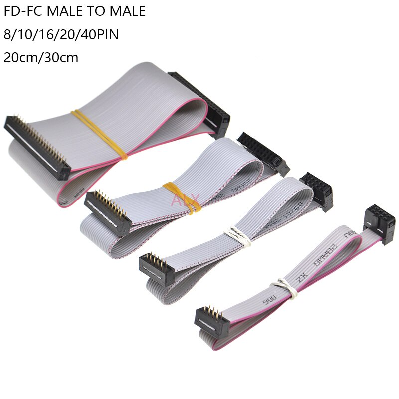 downt 「downt」 2PCS FC-FD DC4 2.54MM pitch male to female connector 8/10/16/20/40