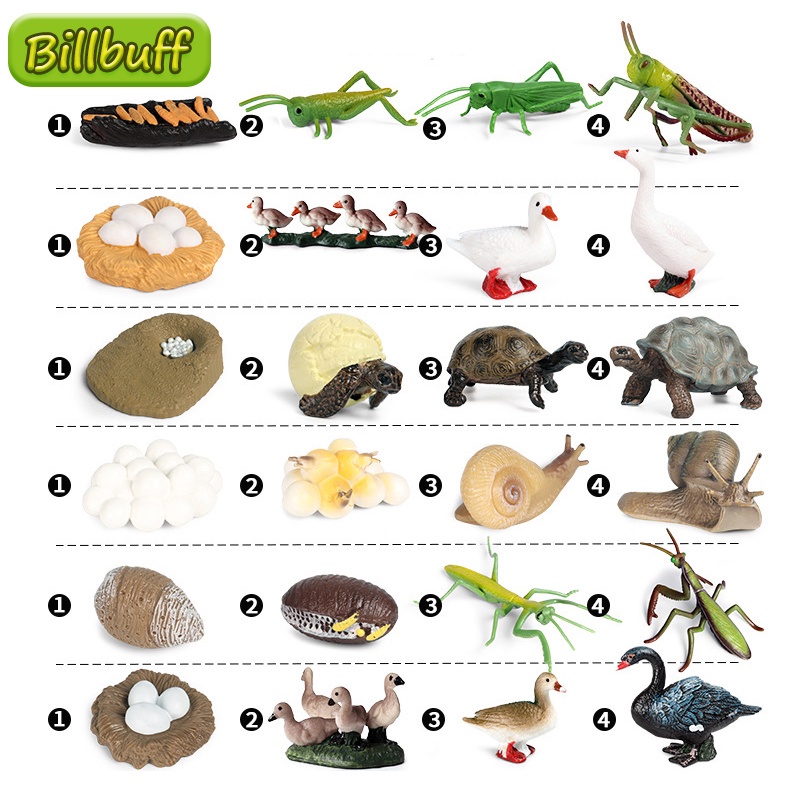 Simulation Animal Insect Pvc Ladybug Bee Spider Model Action Figures ...