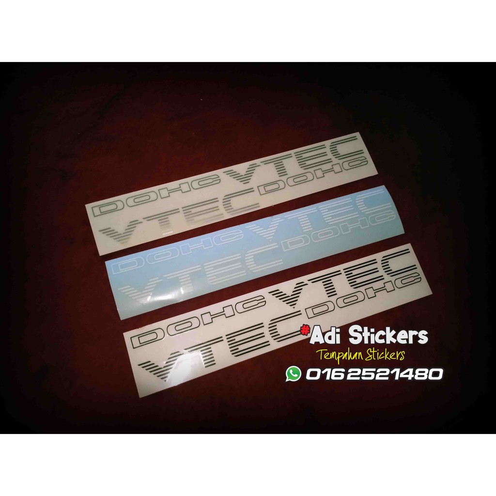 Dohc vtec eg siries decal stickers | Shopee Philippines