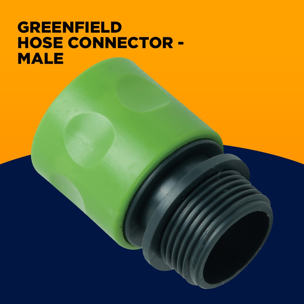 Greenfield Hose Connector - Male | Shopee Philippines