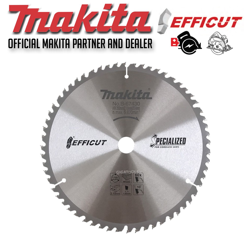Makita 10" ( 260mm ) x 60T Efficut Specialized Circular / Miter Saw