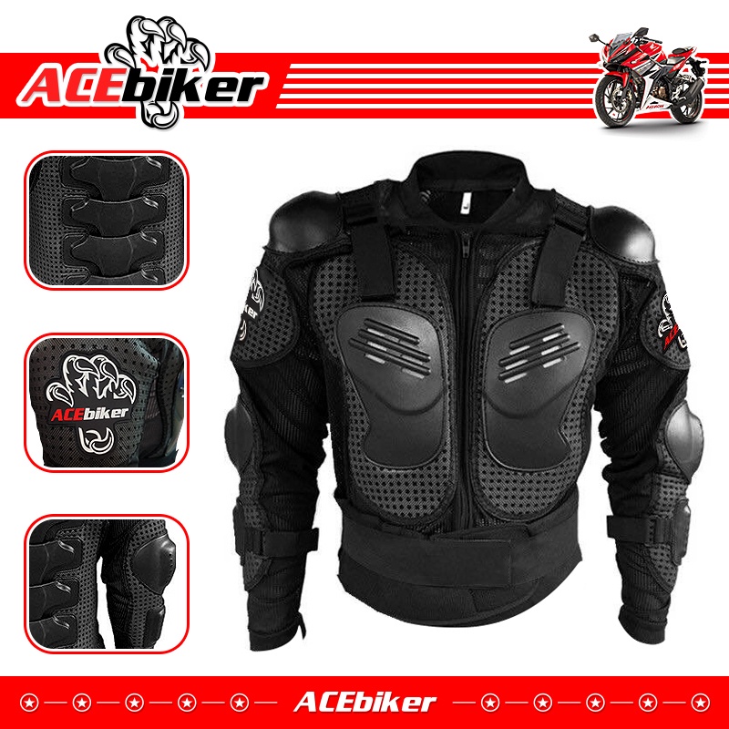 COD Racing Motorcycle Gear Jacket Coat Body Armor Protector | Shopee ...