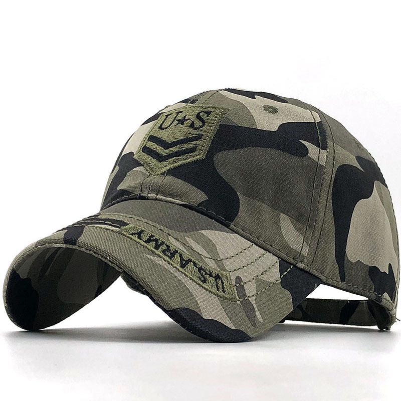 U.S New Fashion Adjustable Unisex Army Camouflage Camo Baseball Cap ...