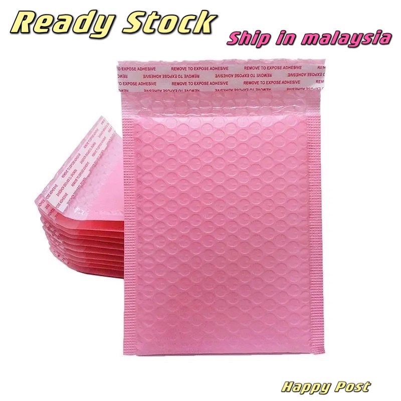Pink Air Bubble Envelope Protection Courier Bag | Shopee Philippines